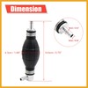 Partuto 8mm 5/16'' Rubber Fuel Line Hose Hand Primer Petrol