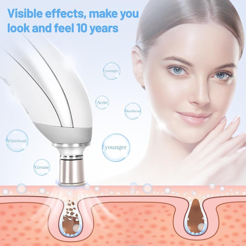 Diamond Professional Microdermabration Machine Portable Dermabration Crystal Face Blackhead Remover