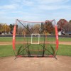VEVOR 7x7 ft Baseball Softball Practice Net Hitting Batting Zone（net