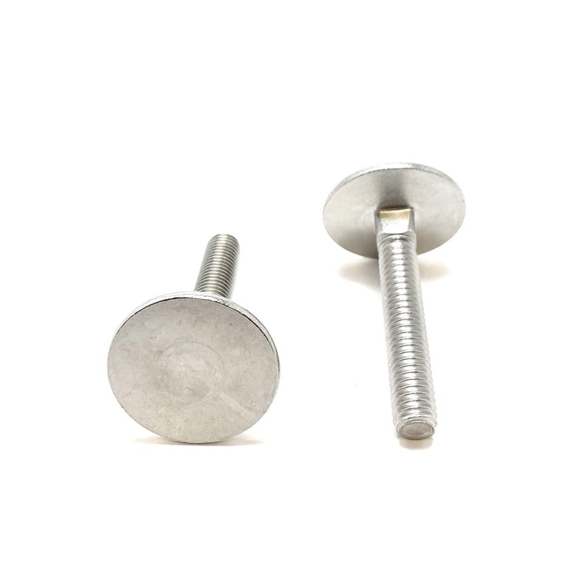 (5) 5/16-18x2 Stainless Steel Elevator Bolt Square Neck (1-3/16 Diameter