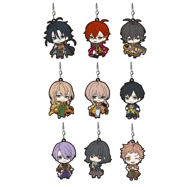 Bungou to Alchemist Capsule Rubber Mascot - Set of 9