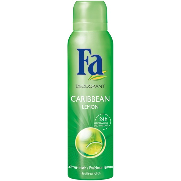 Fa Caribbean Lemon Spray Deodorant- 150 ml