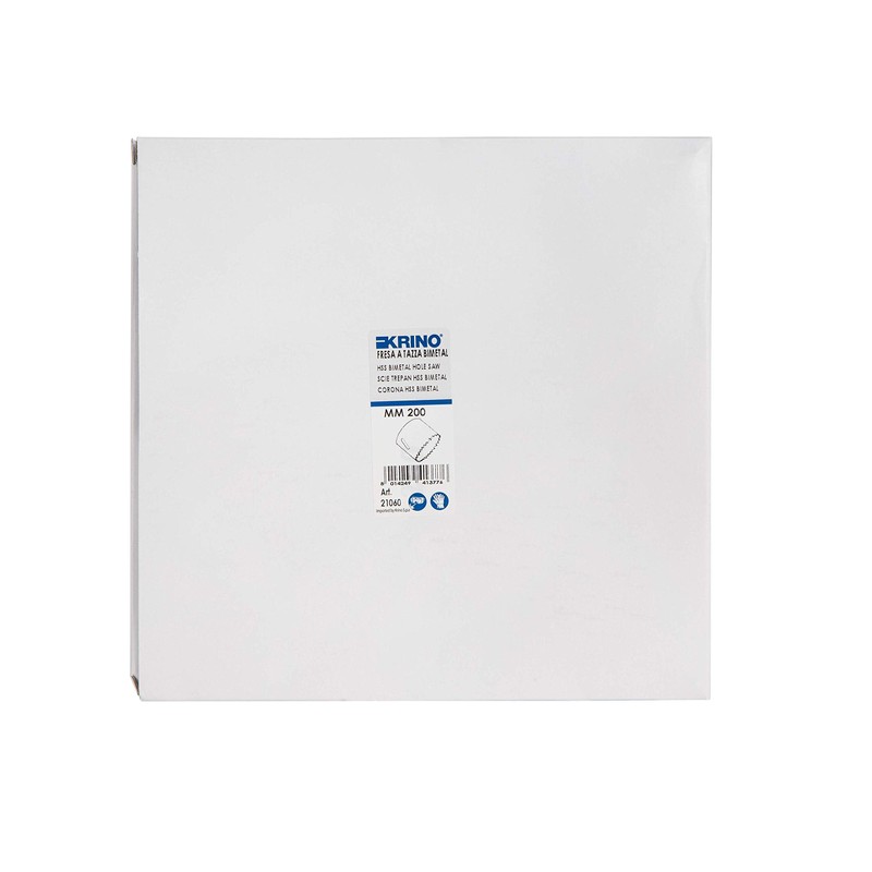 KRINO 2106006200 HSS Bi-Metal Holesaw Variable Serrations, Grey, 62 mm