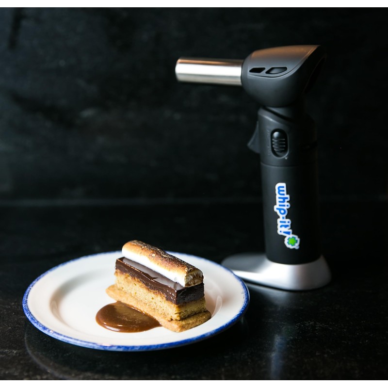 Whip-It! Flex Torch, Black Chrome