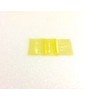 1034 (1"X3/4") Yellow Color Apple Brand Bags Mini Zip Lock