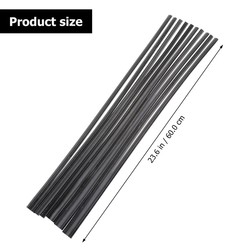 LEDmomo Wiper Replacement Rubber, 10 pcs, Wiper Rubber, Length 23.6