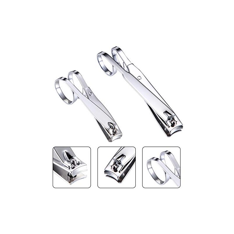Mudder 4 Paquetes Set de Cortaas EZ Agarre Set de