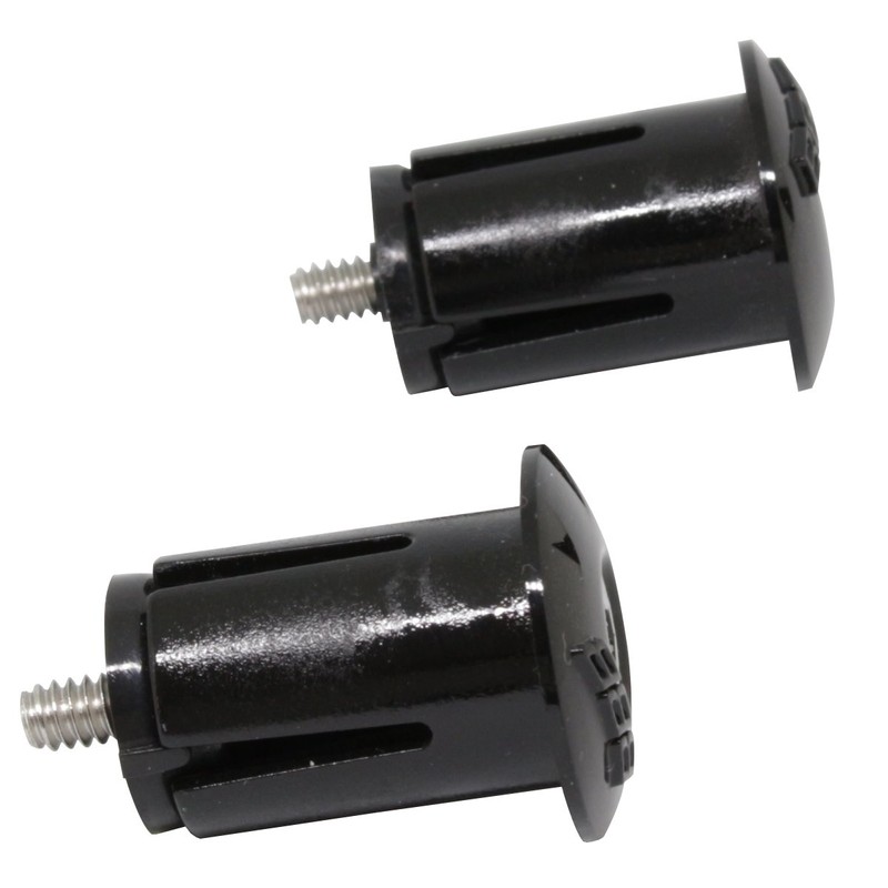 BBB Cycling BHT-96 ScrewOn Handlebar Tape Endcaps for Road Bikes,