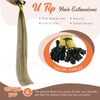 Sunny Hair Long U Tip Hair Extensions Ombre U Tip