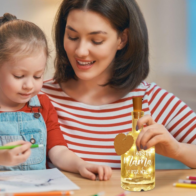 LED Bottle Light, LED Night Light, Illuminated Lucky Light, Cork