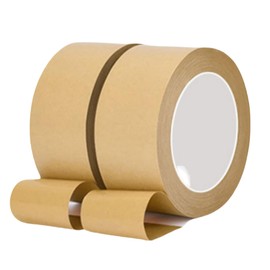 trrcylp Self Adhensive Kraft Paper Tape 2.4'' X 328Ft Packing Tape for Shipping, DIY Recyclable Sealing Tape