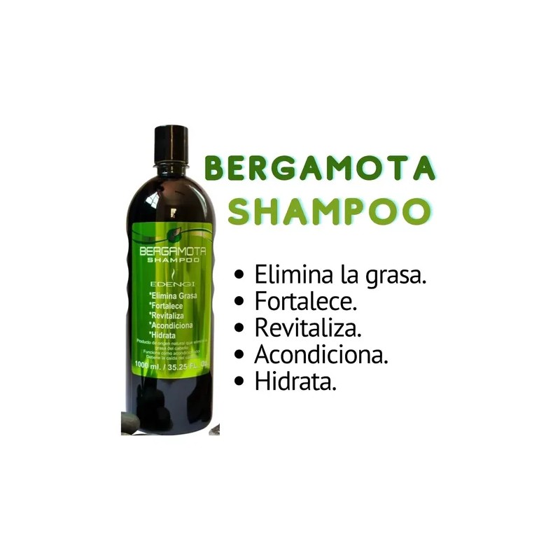 Kit Bergamota: Shampoo, Tratamiento, Aceite, Acondicionador