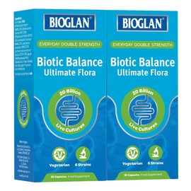 Bioglan Bioglan Biotic Balance Ultimate Flora, 2 x 30 Capsules