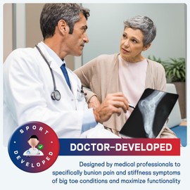 FULEEAN Toe Separator for Overlapping big Toes,Big Toe Spacers for Bunion,Toe Corrector for Big Toe Alignment and Overlap Toe,Prevent Rubbing and Relieve Pressure,fit well in shoes.