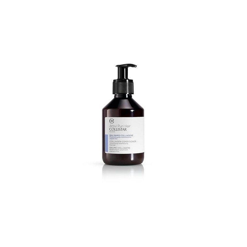 Collistar Active Puri Hair Collagen Conditioner Volumising Fine Hair Body