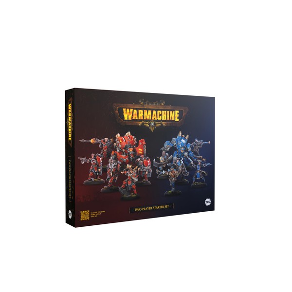 Warmachine: Two Player Starter Set - 2 Faction Armies, Rulebook