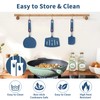 Contiup Silicone Spatula Turner Set of 3, Heat Resistant Large