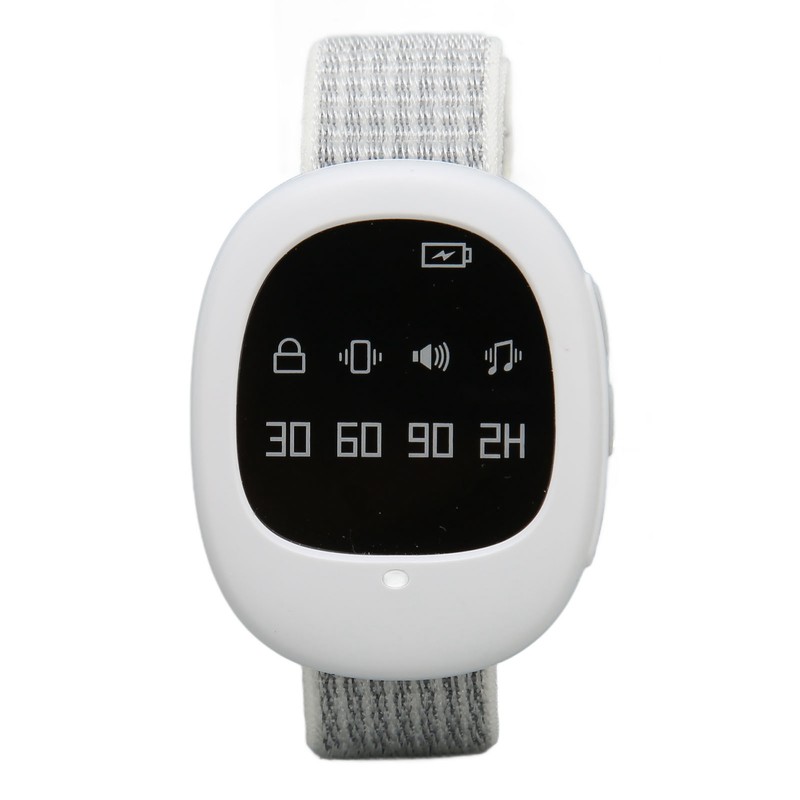 Wireless Bedwetting Alarm 4 Timing Music Vibration Bedwetting Sensor Watch
