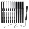 M&G Gel Pen Medium Point 0.5mm, 12 Pack Quick Dry