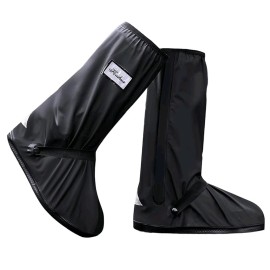 Huihua Waterproof Rain Boot Shoe Covers with Reflector Men&Women Reusable Antislip, G19