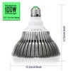 100W Led Grow Light Bulb Full Spectrum,Plant Light Bulb with