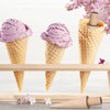Pack of 2 Waffle Cone Rollers, Wooden Ice Cream Cone