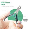 GREEN ESTETICA Professional Cuticle Trimmer Nail Cuticle Cutter Stainless Steel