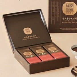 한국야쿠르트 발효홍삼K 스틱 (10ml X 30포) 홍삼스틱 Korean Yakult Fermented Red Ginseng K Stick (10ml X 30 Sachets) Red Ginseng Stick