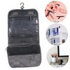 Healvian Convenient Travel Toiletry Bag Large Capacity Makeup Bag Organizer