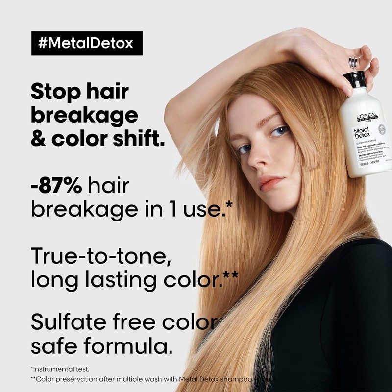L'Oréal Professionnel Metal Detox Shampoo 300mL