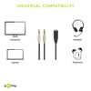 Goobay 48980 Audio Adapter - Y Splitter, 3,5 mm Klinken-Buchse