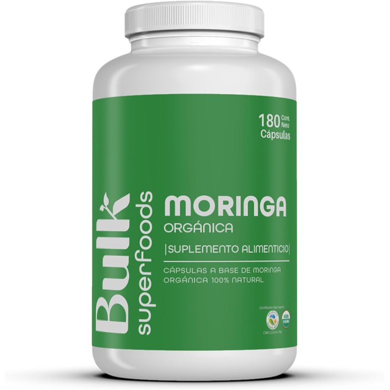 BULK SUPERFOODS Maca Orgánica 100 Natural Suplemento Alimenticio