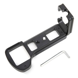 A6500 B Type Aluminium Alloy L Shape Quick Release Plate Hand Grip Bracket for A6500 ILCE‑6500 Mirrorless Camera