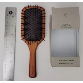 AVEDA WOODEN MINI PADDLE HAIR BRUSH (7 1/2 inches)