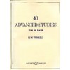 40 Advanced Studies for Bb Bass Tuba – H.W. Tyrell