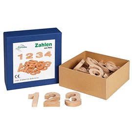 Egermann EH2750 - Zahlen aus Holz, Spiel