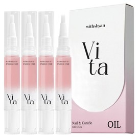 With Shan Cuticle Nail Oil Pen Vita Energy 4p, 1 piece, 16ml / 위드샨 큐티클 네일 오일펜 비타 에너지 4p, 1개, 16ml