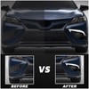 KEEGTBOX Switchback White/Amber LED DRL Front Fog Daytime Running Light