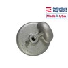 2" Single Pulley Cast Aluminum Cap Style Stationary Flagpole Pulley