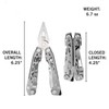 15-Piece Butter fly Multi-plier Multi-Tool, Stainless Steel