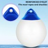 12inch Boat Mooring Buoy 2Pack,Round Boat Fenders Ball Boat Buoy