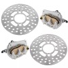 Caltric Front Left Right Brake Caliper w/Disc for Yamaha Raptor