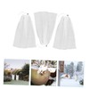 Abaodam 3pcs Winter Plant Covers Drawstring Protection for Potted Flowers