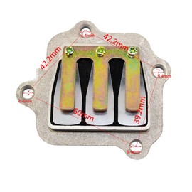 Wai Danie Inlet Reed Valve Compatible with Yamaha PW80 PY80 PW PY 80 PEEWEE Motorcycle ATV Quad Dirt Kid Bikes Parts