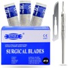 100 Blades #15 Scalpel Blades for Knife Scalpel High Carbon