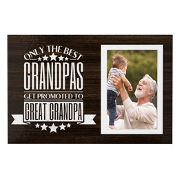 InnoBeta Great Grandparents Picture Frame, Great Grandpa & Grandma Baby Announcement, 4x6 Frame