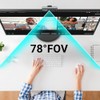 atolla 2K Webcam con Cubierta de Privacidad, Camara Web para