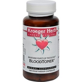 Kroeger Herb Products Kroeger Herb Blood Toner 100 cap ( Multi-Pack)5