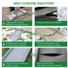 Ogutter Splash Blocks for Gutters Downspouts, 24" Downspout Extensions for