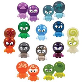 Mixed lot of 25 Figurines from Bok Choy Boy Series 1, 2, and Numb Skullz.